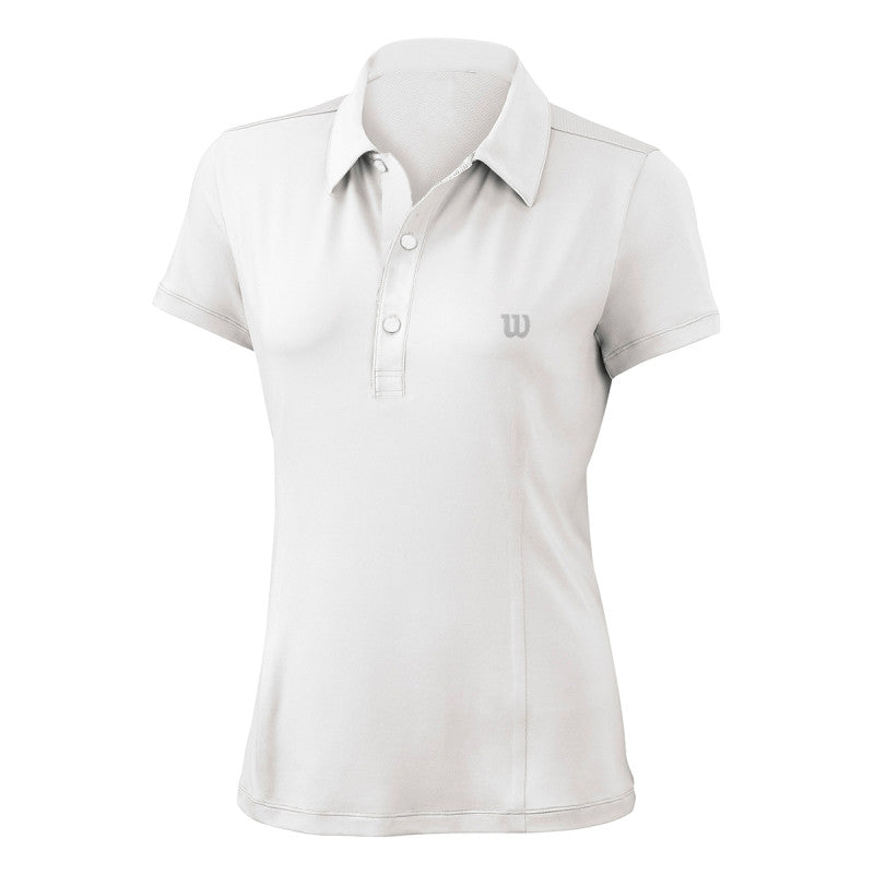 Polo Feminina Wilson Core II Branca