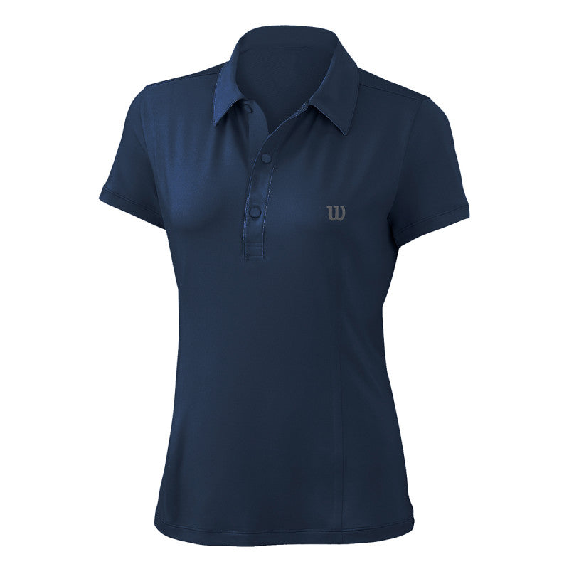Polo Feminina Wilson Core II Azul