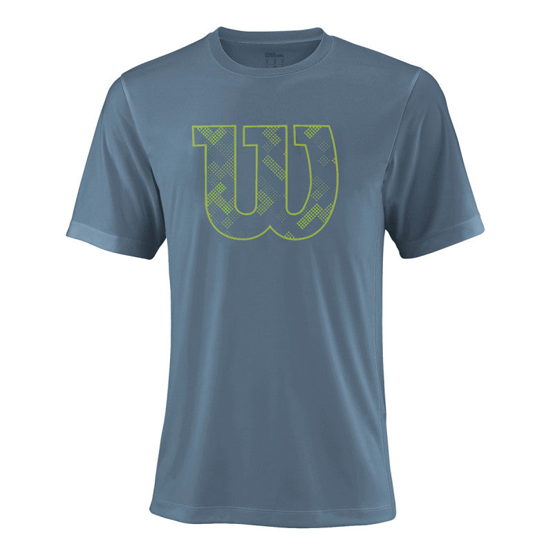 Camiseta Infantil Wilson Clay - Azul Coral