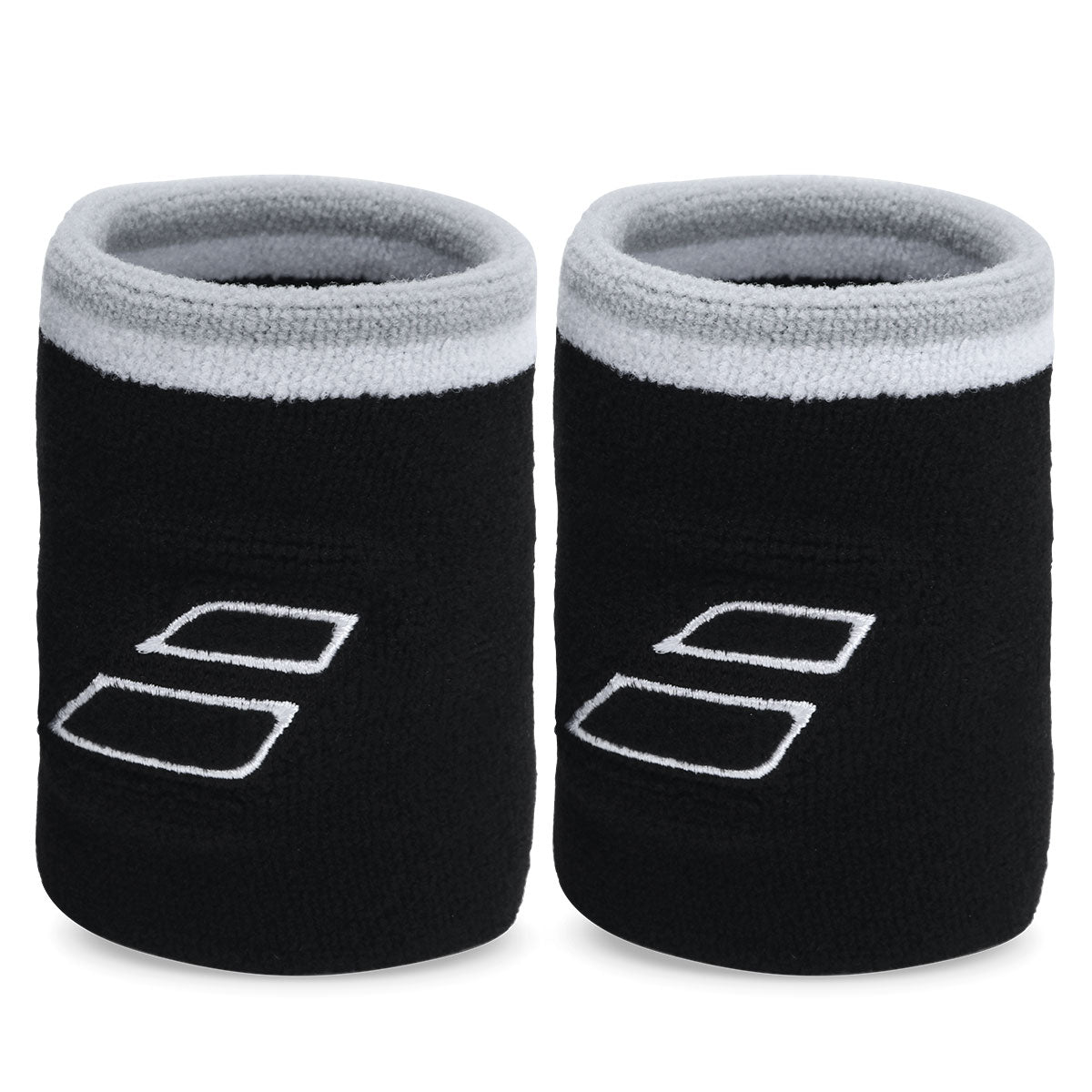 Munhequeira Terry Jumbo Preto/Branco
