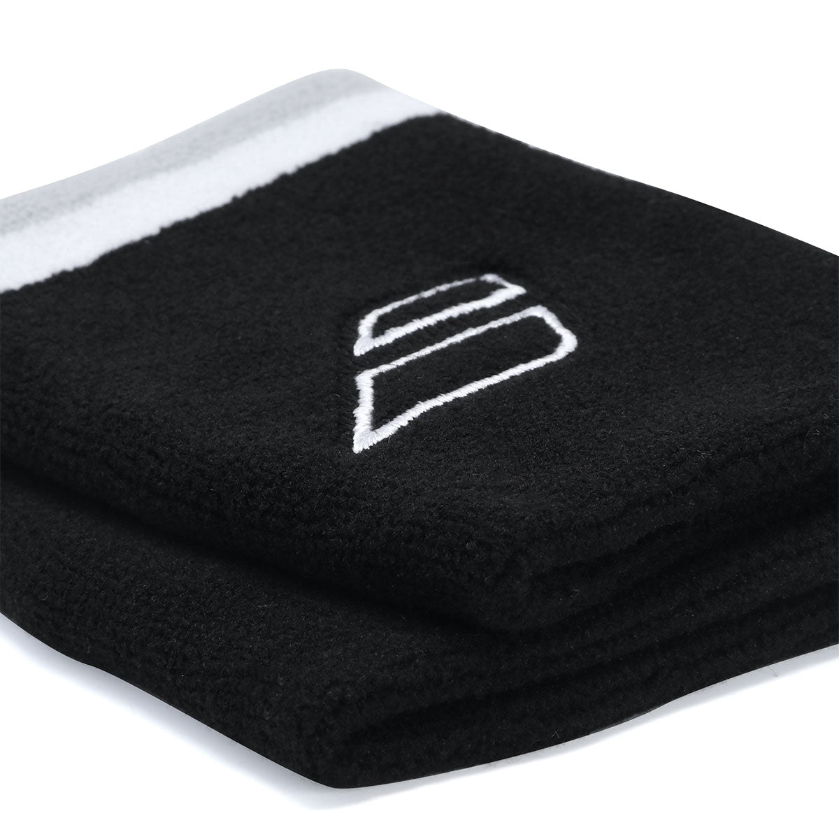 Munhequeira Terry Jumbo Preto/Branco