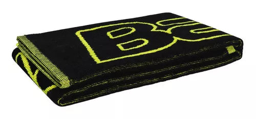 Toalha Babolat Média Preto e Amarelo