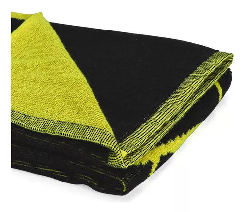 Toalha Babolat Média Preto e Amarelo