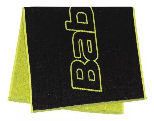 Toalha Babolat Média Preto e Amarelo