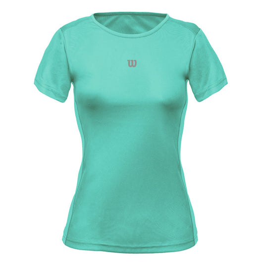 Camiseta Feminina Wilson Core II Atlantis